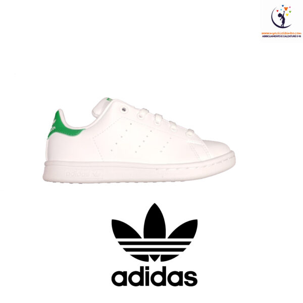 scarpe da bambina ADIDAS stan smith sneakers con laccio