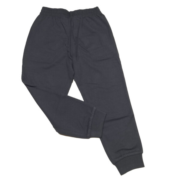 pantalone da bambino Emporio Armani blu di puro cotone con tasche - immagine 3