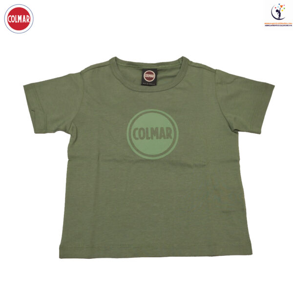 t-shirt da bambino di Colmar tessuto jersey militare di puro cotone