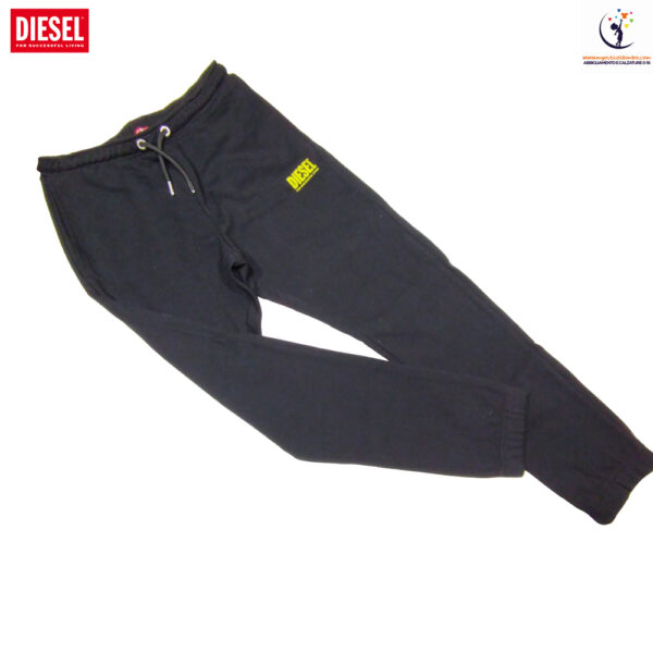 pantalone da bambino di Diesel modello in felpa nera