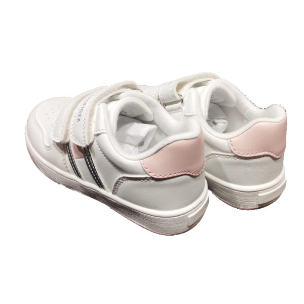 scarpe da bambina sneakers di TOMMY HILFINGER rosa con strappo - immagine 3