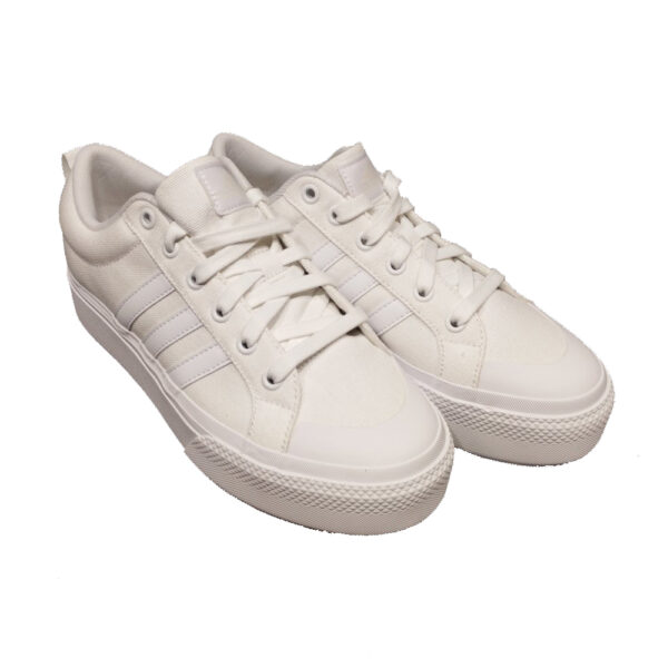 scarpe da bambina Adidas platform white bravada2.0 - immagine 4