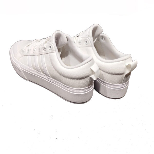 scarpe da bambina Adidas platform white bravada2.0 - immagine 3