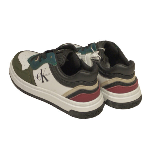 scarpe da bambino Calvin Klein Jeans low cut lace-up multicolor - immagine 4