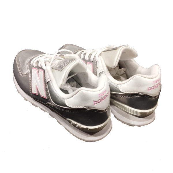 scarpe da bambina New Ballance sneakers silver GC574 - immagine 3